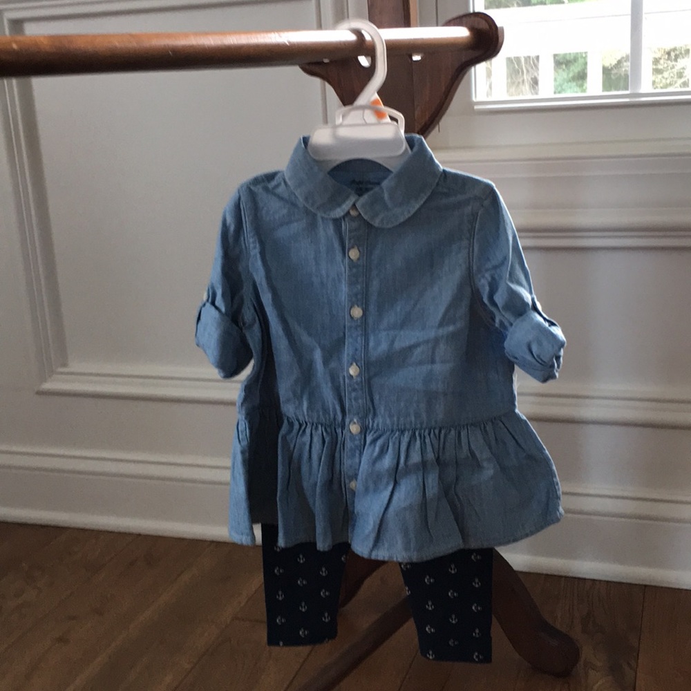 Ralph Lauren 2pc Tunic With Leggings